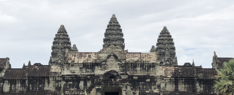 カンボジアの染織取材番外編　～驚くべき建造物アンコールワット