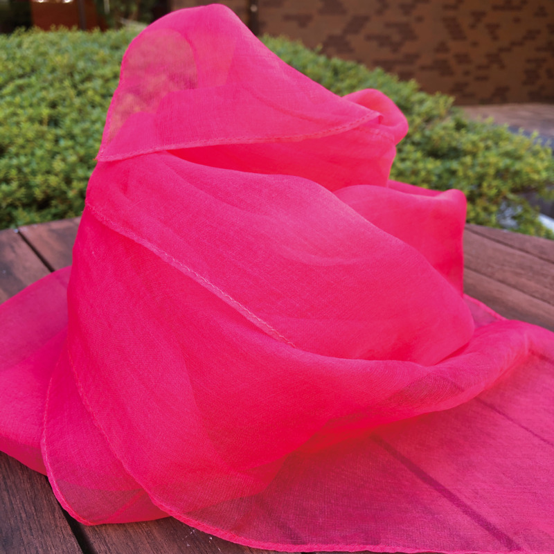 世界中の恋人 紅花Ⅲ　絹をショッキングピンクに染める　～天然染料と草木染めのイロイロ話